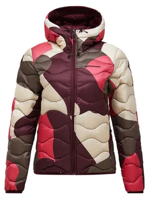 Produktbild von Peak Performance Damen Helium AOP Down Hood Jacke SNOWBANK : S Größe: S