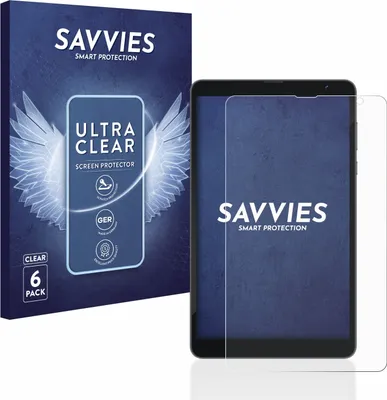 Produktbild von 6x Für Blackview Tab 6 Schutzfolie Savvies Displayschutz Display Schutz Folie Klar Transparent
