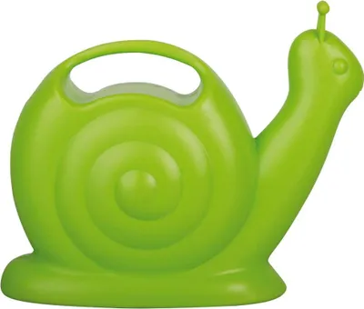 Produktbild von 3 Stück Esschert Design Gießkanne, Wasserkanne Motiv Schnecke in grün, ca. 26 cm x 11 cm x 22 cm