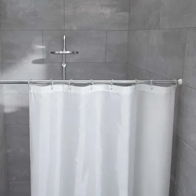 Produktbild von Kleine Wolke Teleskop-Duschvorhangstange 125-220 cm Chrom