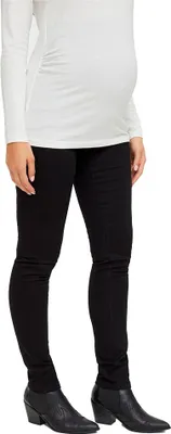 Produktbild von Mamalicious Lola Maternity Slim Fit Jeans Schwarz 27 / 32 Frau Schwarz 27