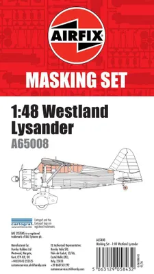Produktbild von Airfix A65008 - 1/48 Masking Set - Westland Lysander - Neu