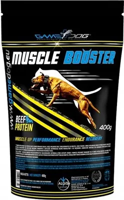 Produktbild von GAME DOG Muscle Booster unterstützt den Muskelaufbau 400g