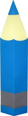 Produktbild von Schultüte Bastelset Stift blau vorgestanzt von Prell