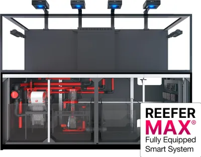 Obrázok produktu pre Akváriová súprava Red Sea Reefer G2+ S-1000 MAX s čiernou základnou skriňou