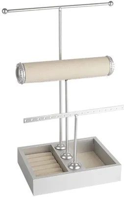 Productafbeelding van Veiligheidskoffer voor horloges/armbanden/kettingen - zilver