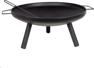 Obrázek produktu pro Ohniště pro kempování a grilování – železná konstrukce – robustní – 59 x 72,5 x 28 cm
