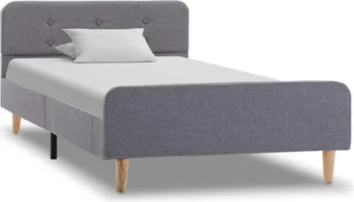 Obrázok produktu pre vidaXL Posteľný rošt Light Grey Fabric 100x200 cm
