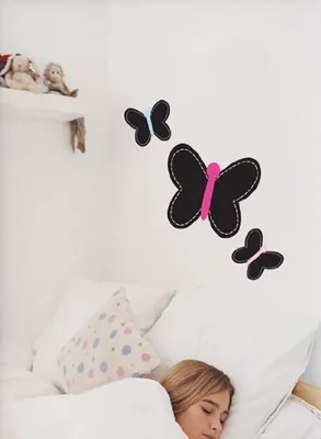 Productafbeelding van Zelfklevende Wandstickers Vlinders voor Kinderkamers