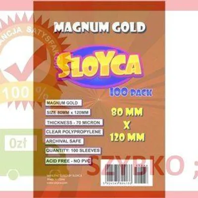 Immagine prodotto di Magnum Oro 80x120mm (100pz) maniche SLOYCA
