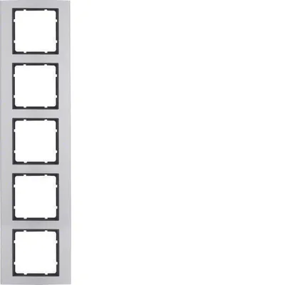 Produktbild von Berker 10153004 Rahmen Alu/anthrazit Berker B.3