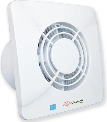 Produktbild von Stille Kraftvolle Badkamerventilator mit Rückschlagventil und Mückennetz - Durchmesser 100 mm | Gegen Feuchtigkeit und schlechte Gerüche