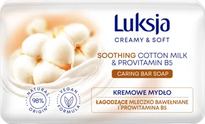 Obrázok produktu pre Luksja Mydło Kosmetyczne Cream Bavlna 100g