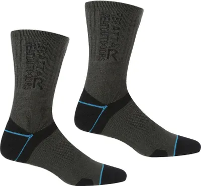 Produktbild von Regatta - Dámské ponožky do bot "Blister Protection II" RG6000 (35,5 EU - 38 EU) (Black/Ash)