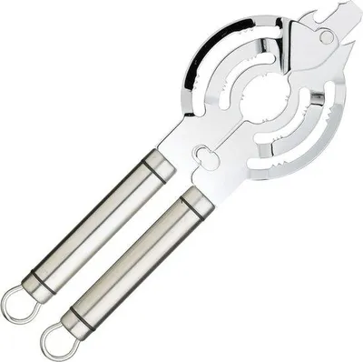 Produktbild von Edelstahl Dosenöffner mit Ringzug silber