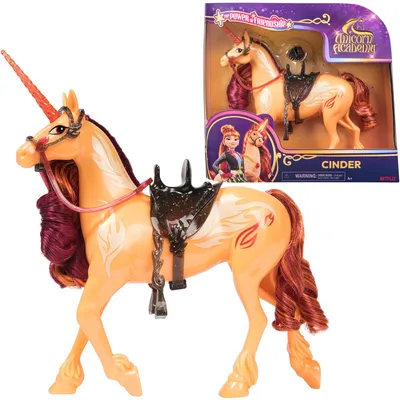 Produktbild von Spin Master Unicorn Academy - Einhorn Cinder, Spielfigur, (28 cm groß