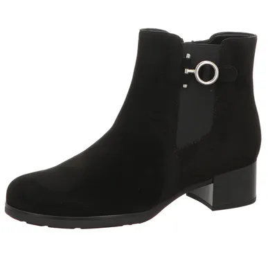 Produktbild von GABOR Damen Stiefelette schwarz Veloursleder - Größe: UK 5,5