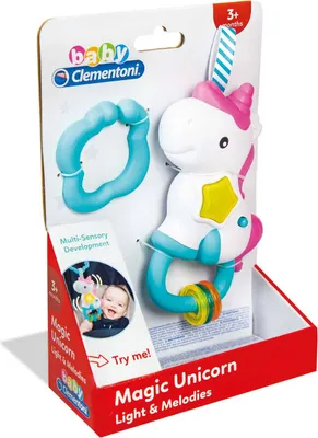 Produktbild von Clementoni Interactive Unicorn Hängespielzeug für