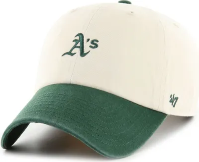 Obrázok produktu pre 47 Značka Nastaviteľná čiapka - BASE Oakland Athletics beige