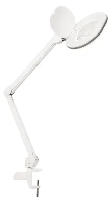 Image de Lumeno LED Lupenleuchte 861X, ligne ovale 110 x 150 mm, 5 dioptries, gris 8615GR