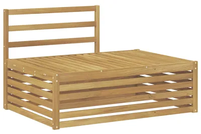 Immagine prodotto di vidaXL Divano d'angolo da esterno bianco 115 x 83 x 73 cm in legno massello di acacia