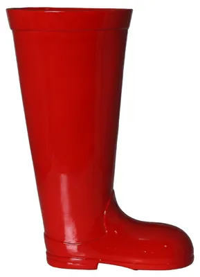 Immagine prodotto di Portaombrelli in Vetroceramica a forma di stivale rosso