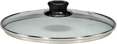 Produktbild von Karl Krüger GL32D, Rund, Schwarz, Silber, Transparent, Glas, Kunststoff, Schwarz, 32 cm
