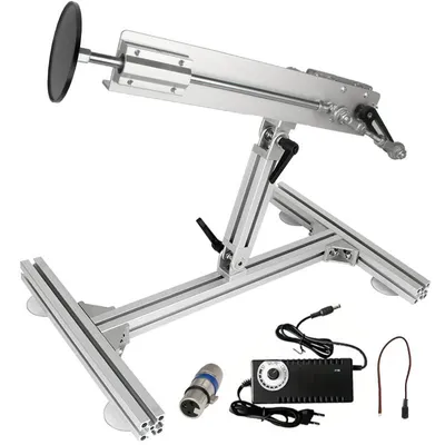 Produktbild von Teleskopischer Linearaktuator, verstellbare Hubhöhe, Geschwindigkeitsregelung, B, 60-200mm, EU, 130