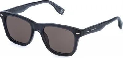 Produktbild von Police SPLR80E Grigio scuro trasparente lucido 53/20/150 Herren Sonnenbrillen