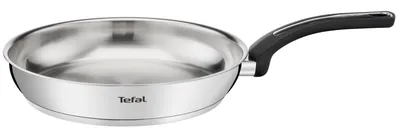 Zdjęcie produktu dla Tefal E3010604, Okrągły, Patelnia uniwersalna, Stal nierdzewna, Stal nierdzewna, Stal nierdzewna, Ceramika, Gaz, Halogen, Indukcja