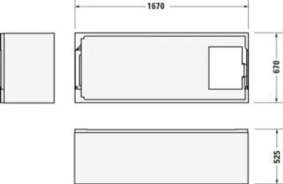 Produktbild von DURAVIT 792441000000000 Wannenträger f.#700489 Duravit 792441000000000 No.1