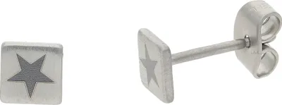 Produktbild von JuwelmaLux Ohrstecker Edelstahl mit Stern JL32-06-0172