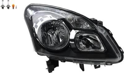 Produktbild von Scheinwerfer passend für Renault Koleos HY 09/2008-06/11 RE Leuchtmittel 26025JY40A Johns