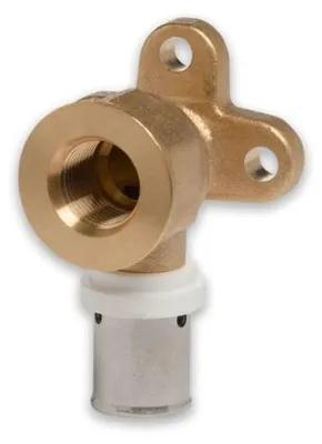Produktbild von Selfio-Press Aluverbund Pressfitting Wandwinkel 16 x 2 - 1/3' - 39 mm TH + U Kontur DVGW