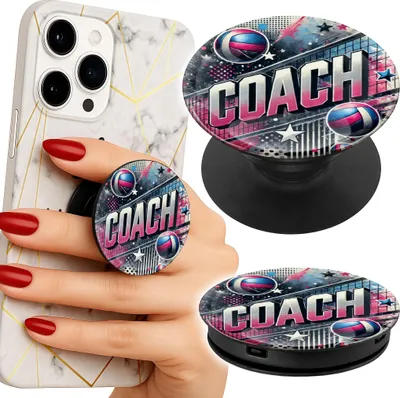 Obrázek produktu pro Stojan na telefon Popsocket Fingerboard/Sports Coach Volleyball Stand