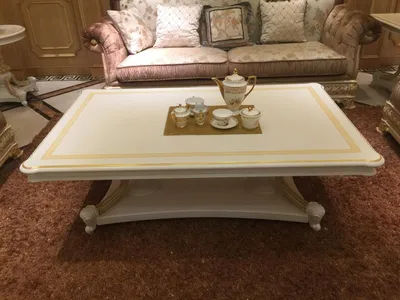 Produktbild von Edler Designer Klassischer Couchtisch Beistelltisch Sofa Wohnzimmer Tisch Neu