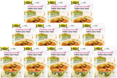 Produktbild von Lobo Gelbe Currypaste 12x50g
