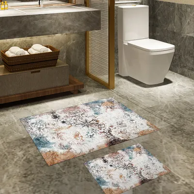 Produktbild von Mijolnir, 510609, Badematten, Mehrfarbig, Polyester, 60 x 100 cm