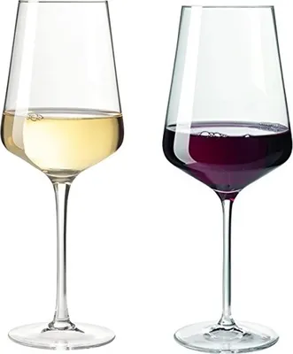 Produktbild von Leonardo Weinglas 12er Set PUCCINI Rotwein 6er Set und Weißwein 6er Set Gläserset 069554 + 069553