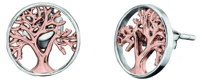 Image de Engelsrufer ERE-LILTREE-BICOR Clous d'oreilles pour dames en argent massif 925