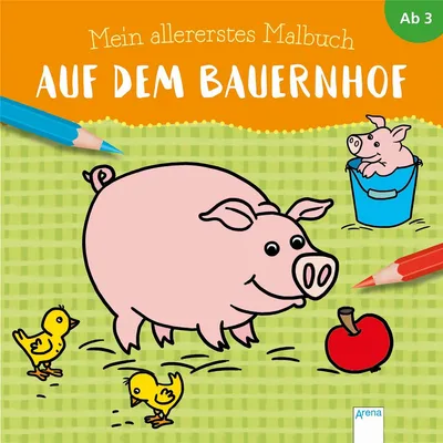 Produktbild von Mein allererstes Malbuch. Auf dem Bauernhof