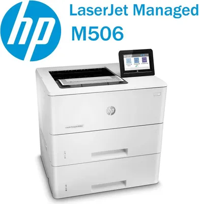 Produktbild von HP LaserJet Managed M506xm, Laser, 1200 x 1200 DPI, A4, 43 Seiten pro Minute, Doppelseitiger Druck, Netzwerkfähig