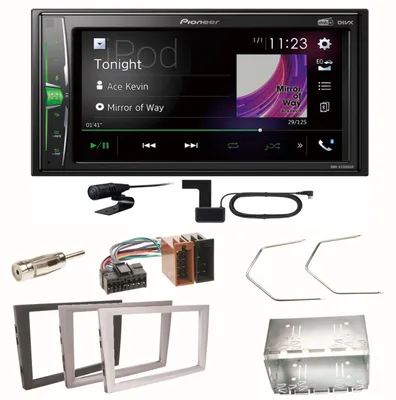 Produktbild von Pioneer DMH-A3300DAB Bluetooth Einbauset für Opel Omega B Meriva A Agila Vivaro