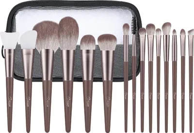 Immagine prodotto di Set di Pennelli per Trucco Bestope - Grigio