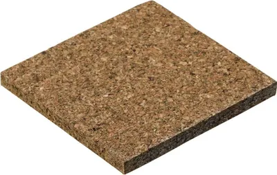 Produktbild von Hettich Korkgleiter braun  40 x 40 x 3.0 mm - 8 Stück
