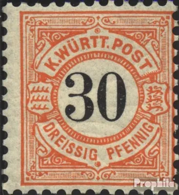 Produktbild von Briefmarken Württemberg 1900 Mi 61 gestempelt Ziffern im Kreis