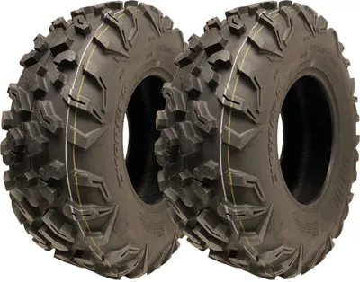 Obrázek produktu pro 27x9.00-12 Pneumatiky pro čtyřkolky 8ply 225/80-12 P0358 OBOR Cypress 71J Road Legal (sada 2 kusů)