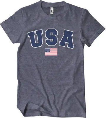 Immagine prodotto di Maglietta USA Varsity - Grande - NavyHeather