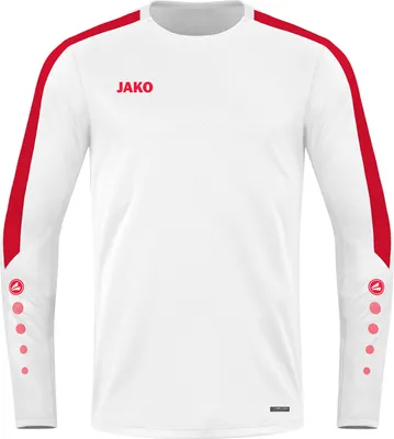 Image de Jako Power Sweat Hommes - Blanc / Rouge