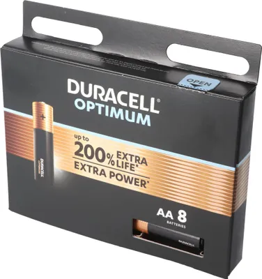 Produktbild von Duracell 5000394137684, Einwegbatterie, AA, 8 Stück(e), Mehrfarbig, 140 mm, 130 mm